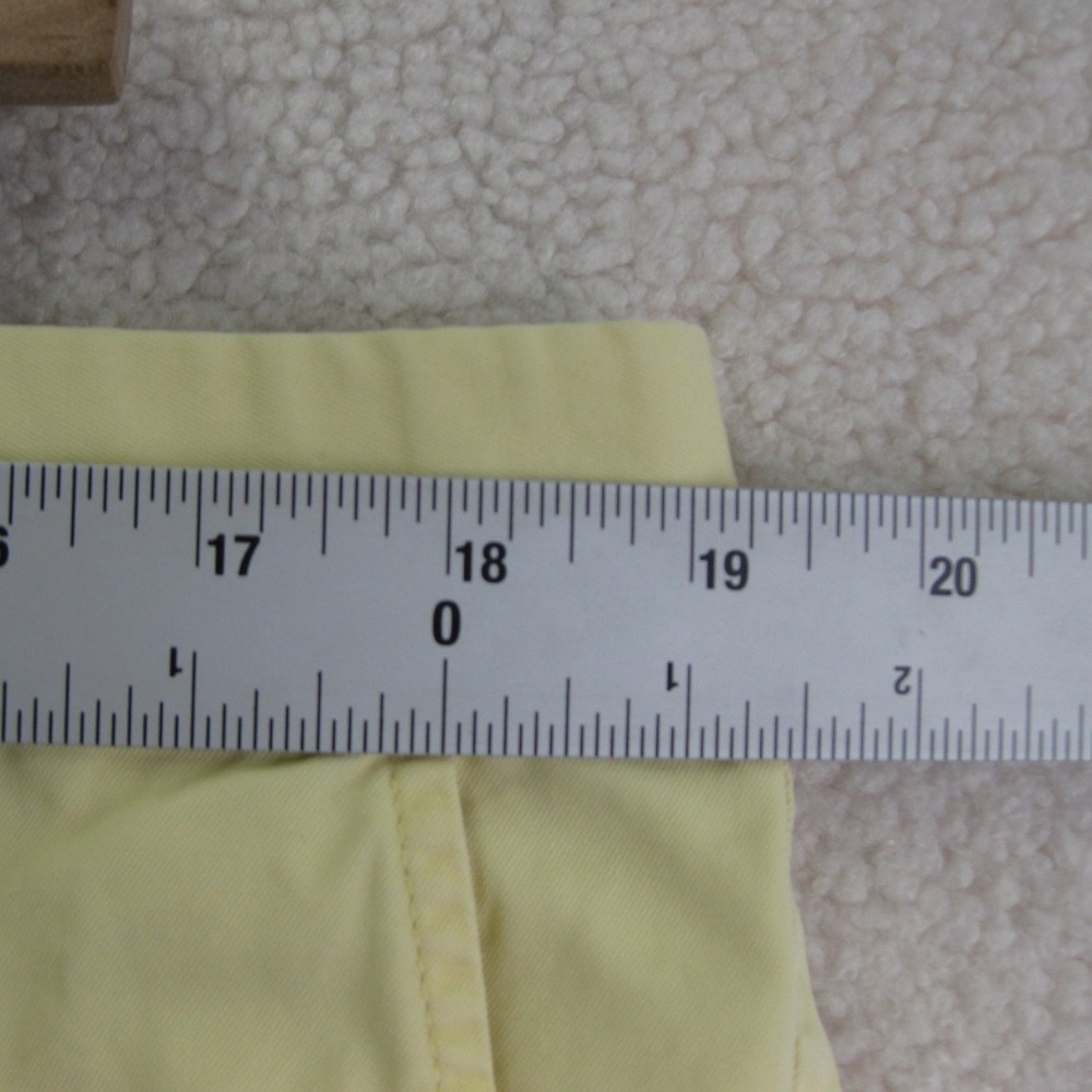 Polo Ralph‎ Lauren Chino Shorts Mens 38 Yellow Classic Preppy Cotton Twill - Picture 6 of 11